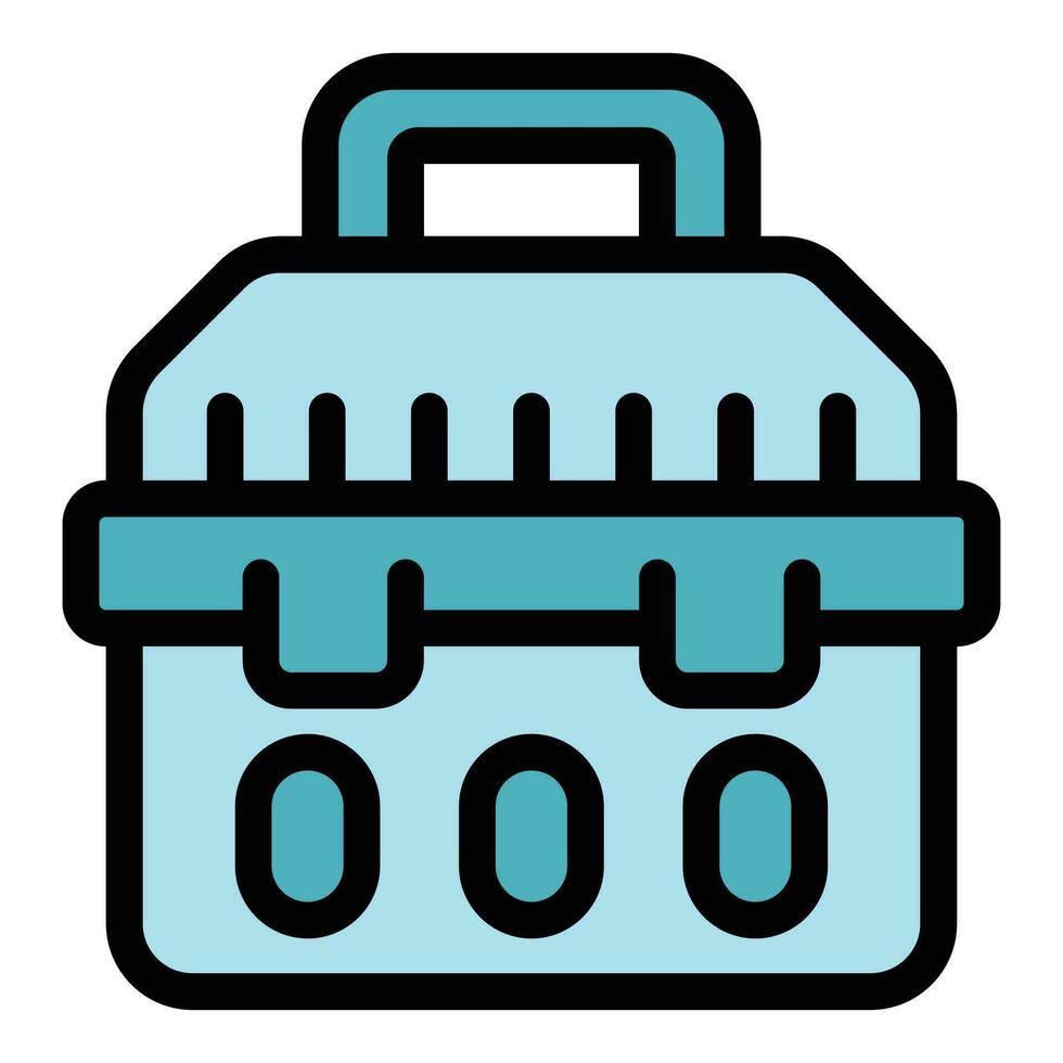 Wrench toolbox icon vector flat