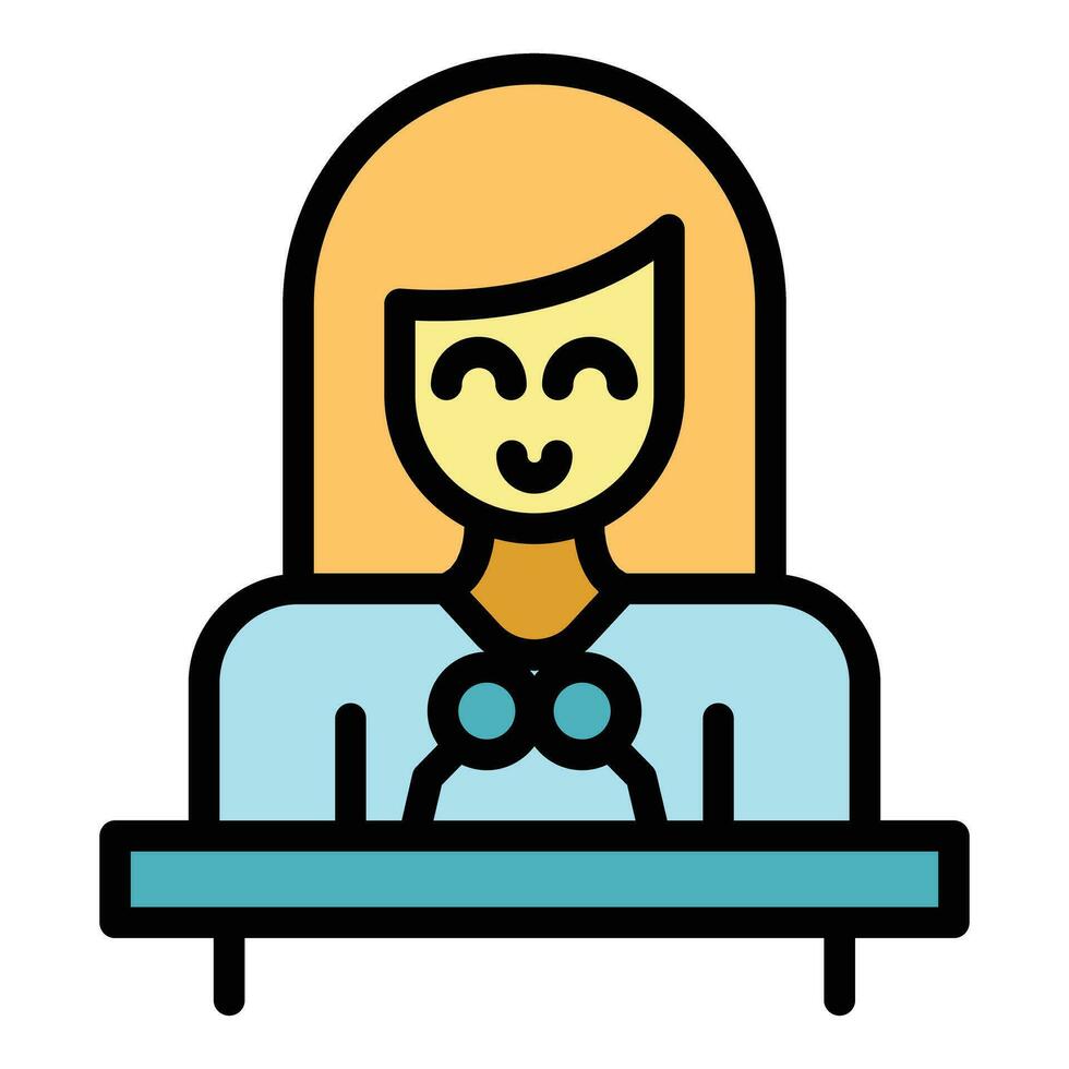 Speaker news icon vector flat