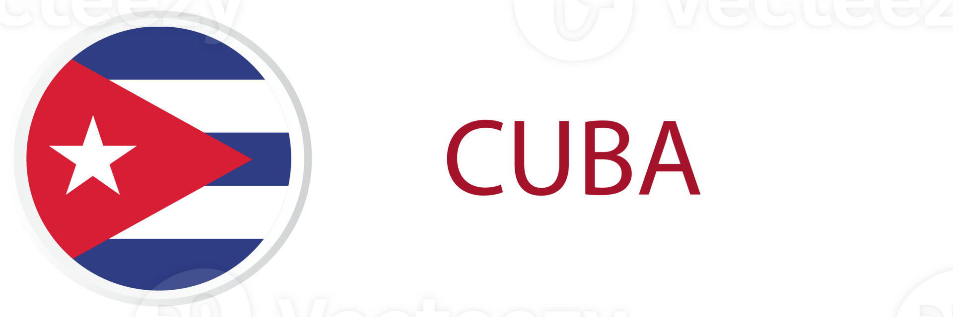Cuba flag in web button, button icons. png