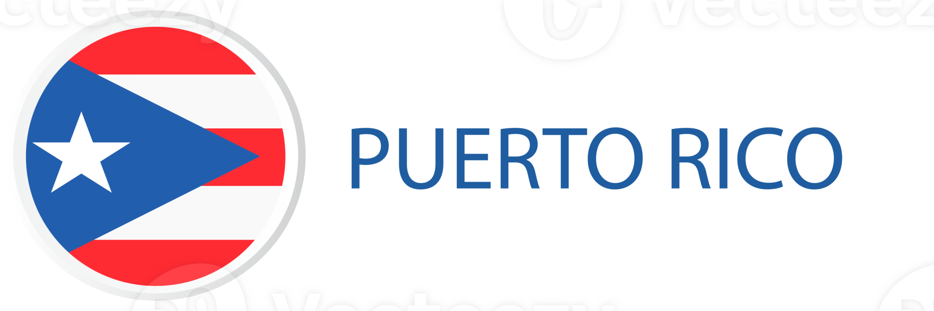 Puerto Rico flag in web button, button icons. png