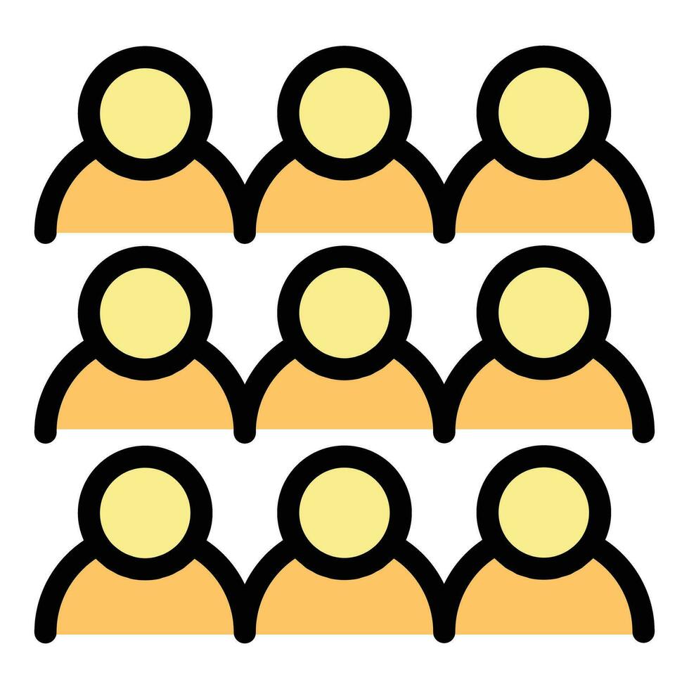People migration icon vector flat
