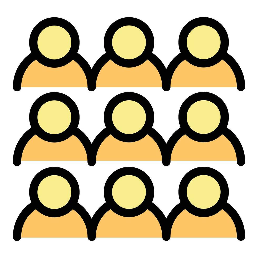 People migration icon vector flat