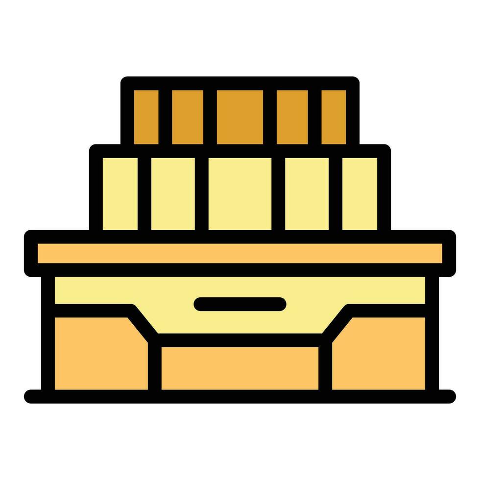 Opera house icon vector flat