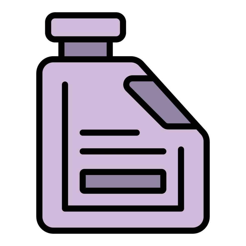 Fluid tank icon vector flat