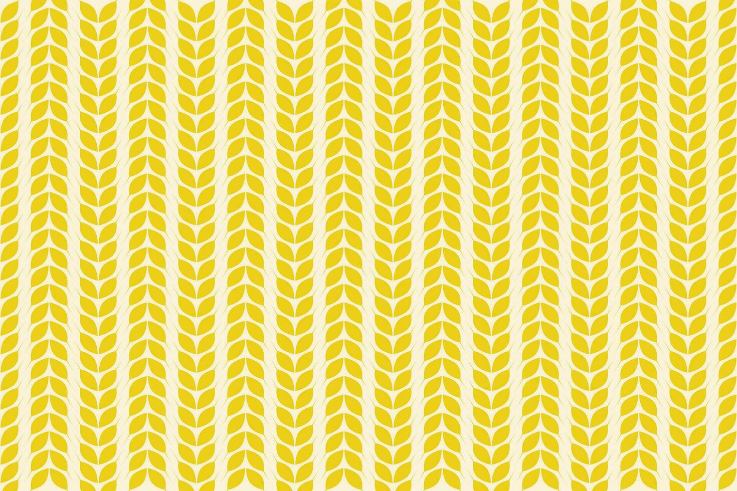 Vector pattern with ears of wheat for textiles or other industrial uses