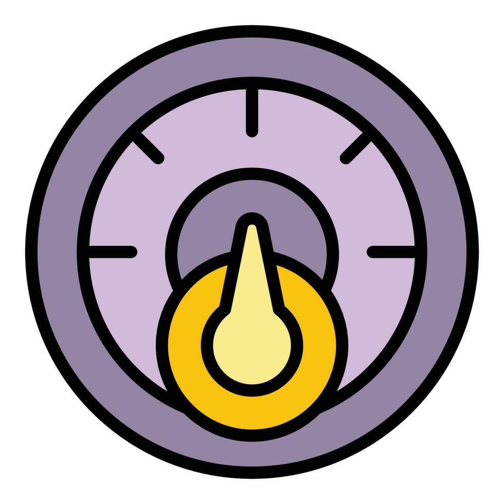 Antifreeze dashboard icon vector flat