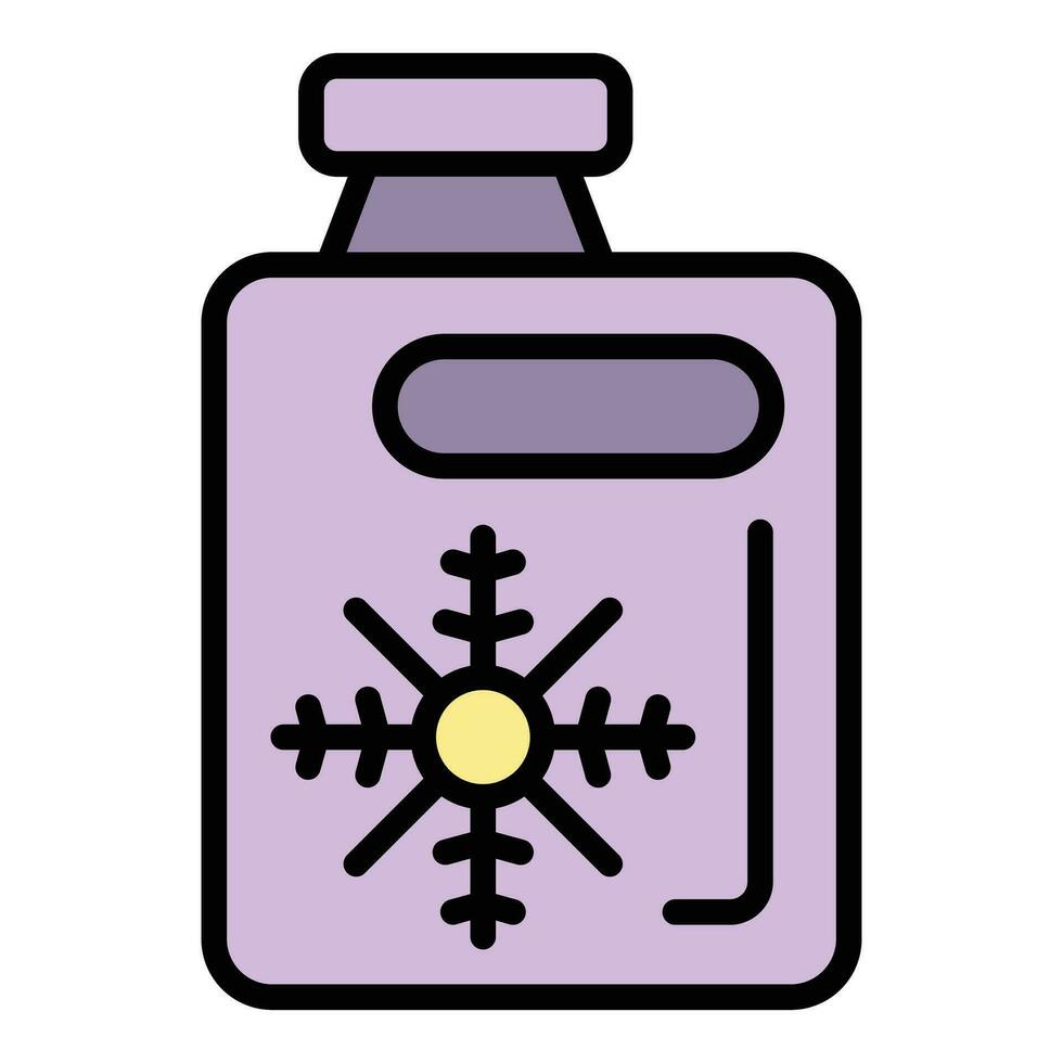 Engine antifreeze icon vector flat