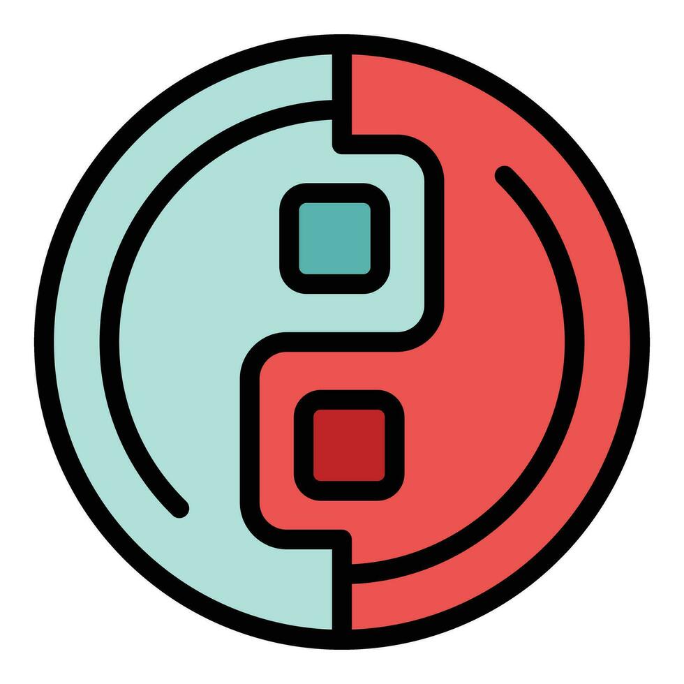 Courage part icon vector flat