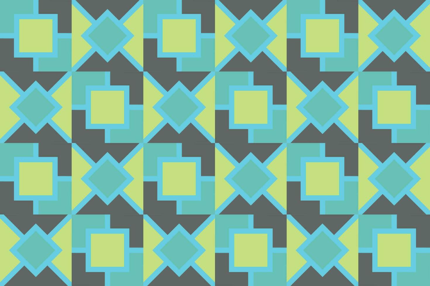 Geometric vector pattern for textiles or other uses in modern colors