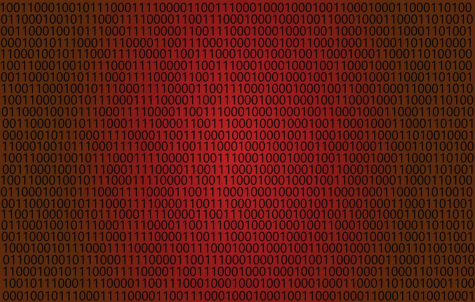 Vector illustration background with binary code of one and zero