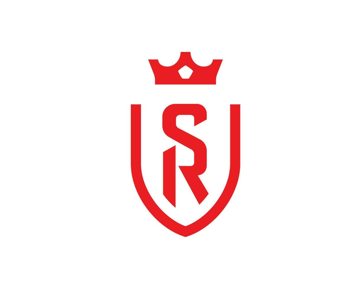 estadio Delaware Reims club símbolo logo liga 1 fútbol americano francés resumen diseño vector ilustración