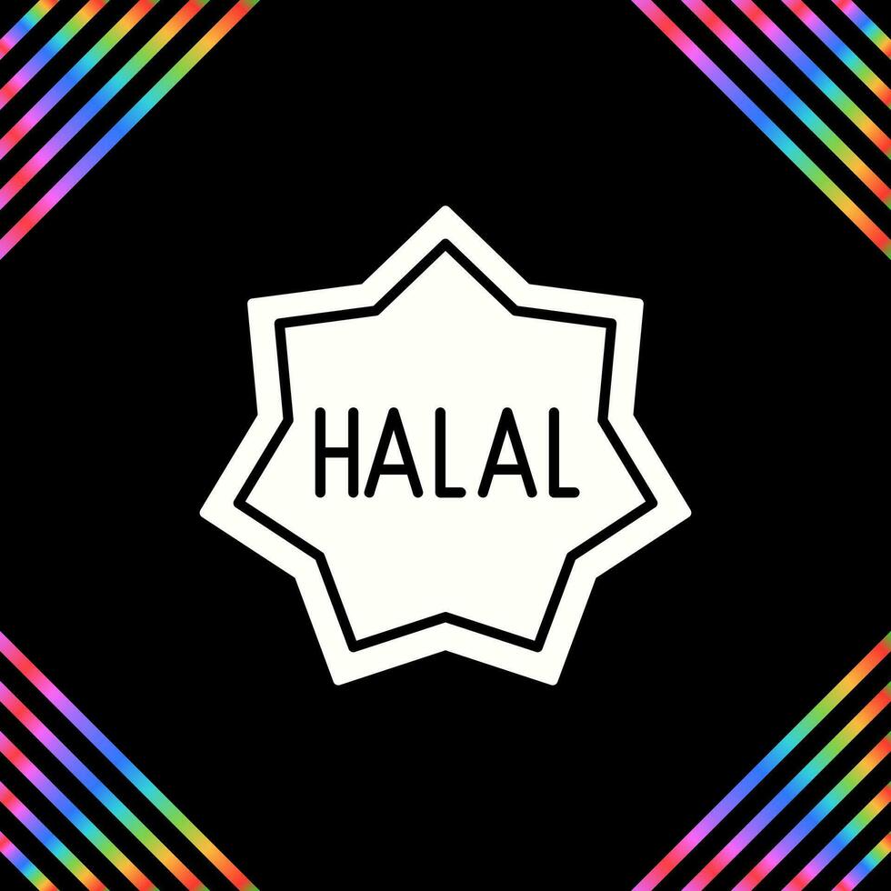 Halal Vector Icon