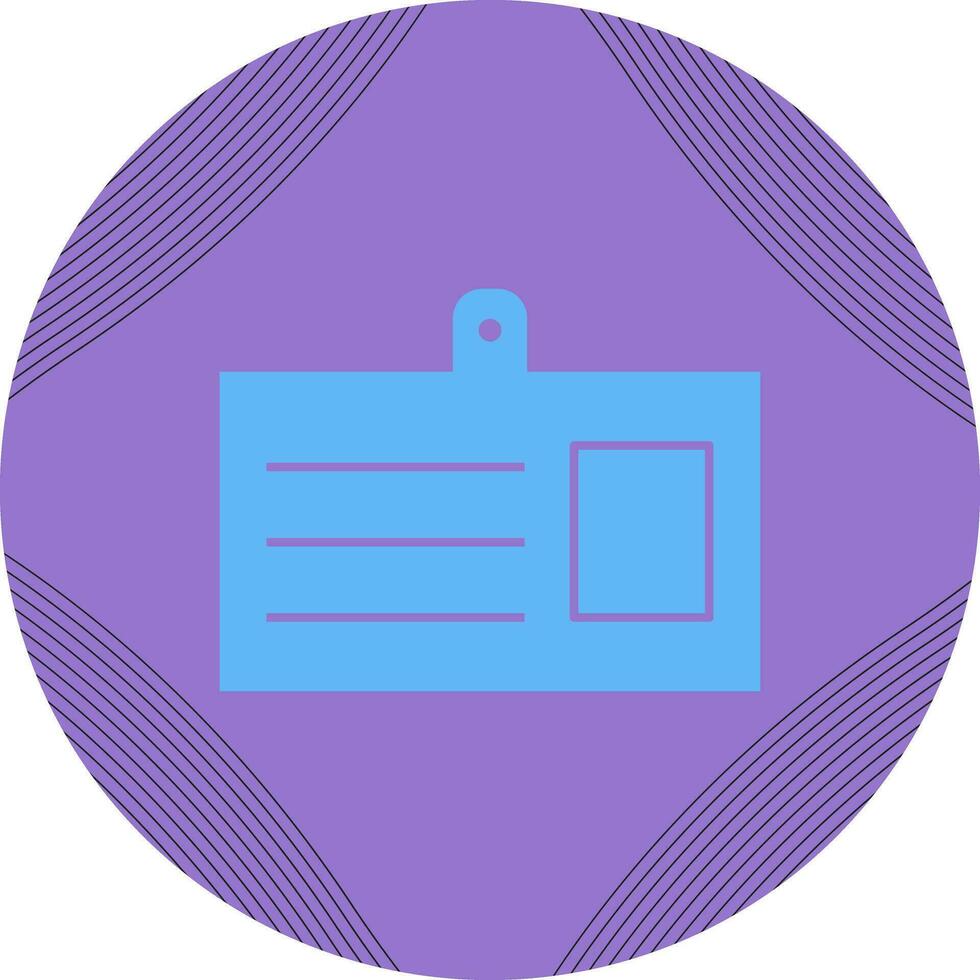 Pass Card Vector Icon