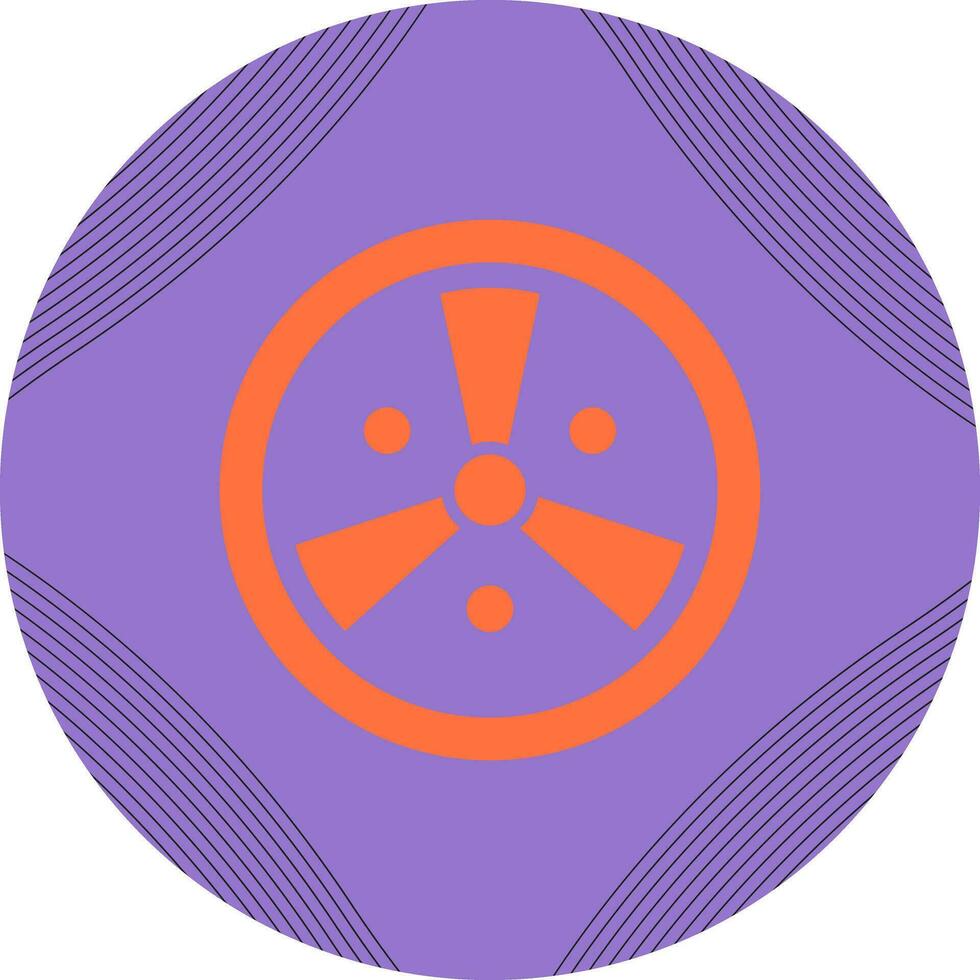 Radiation Vector Icon