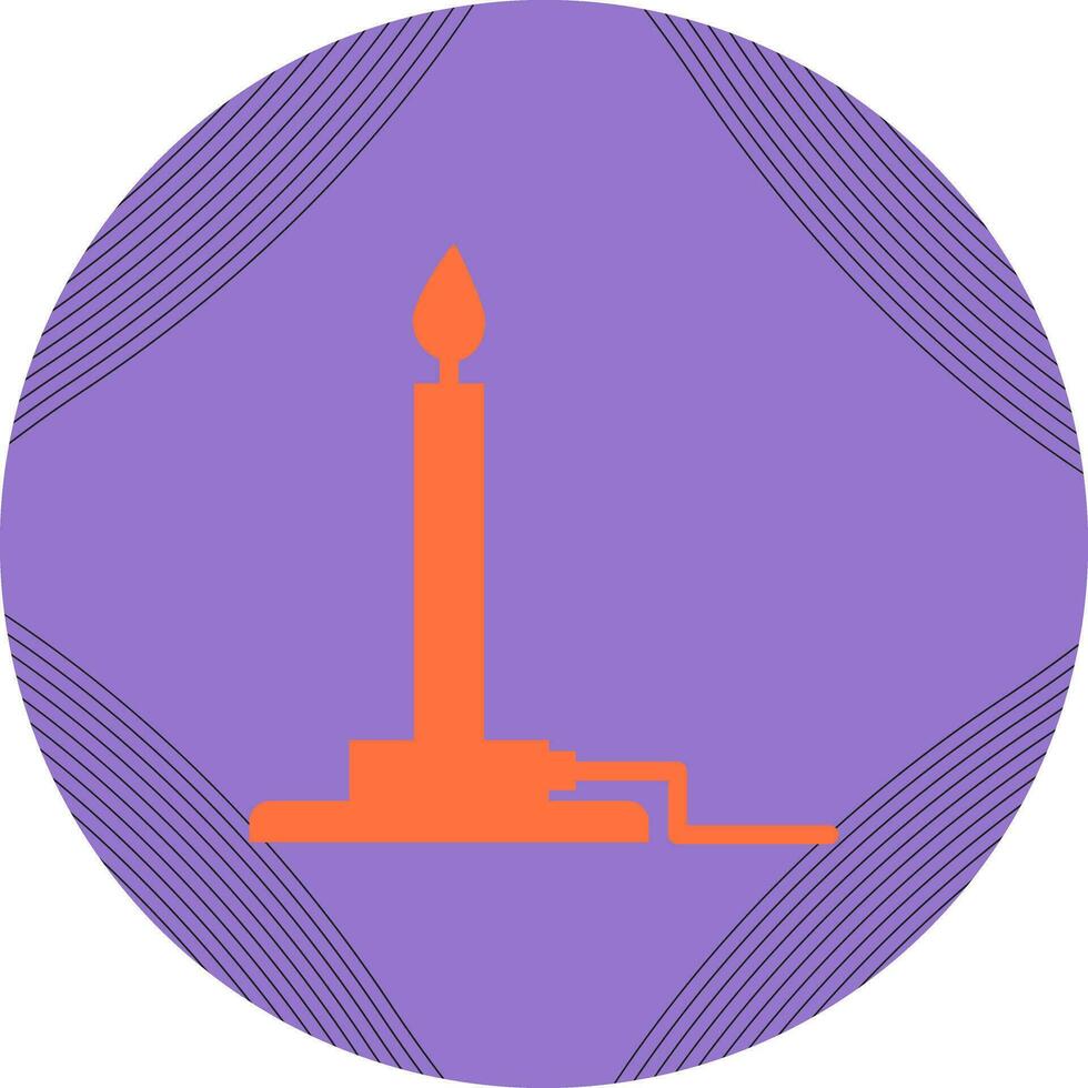 Bunsen Burner Vector Icon