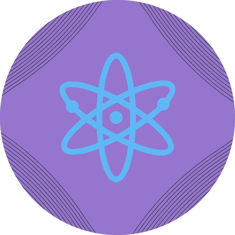 Atomic Structure Vector Icon