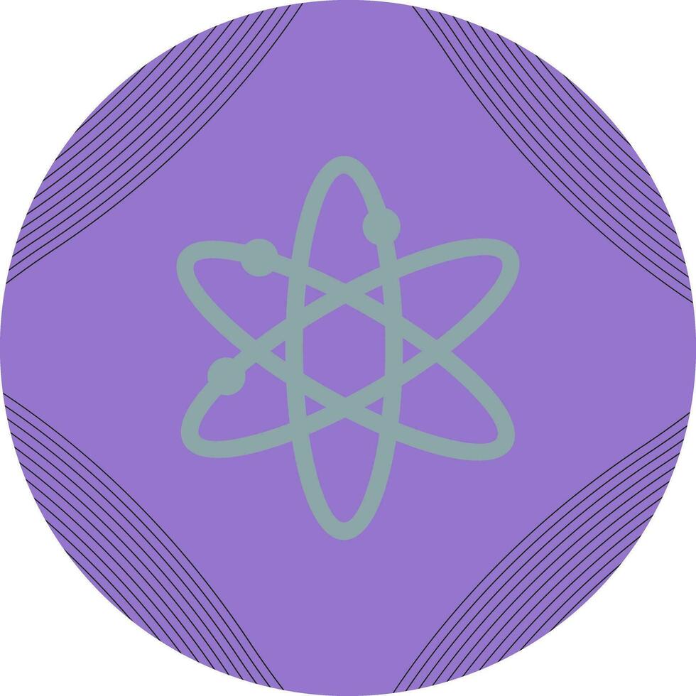 Atomic Structure Vector Icon