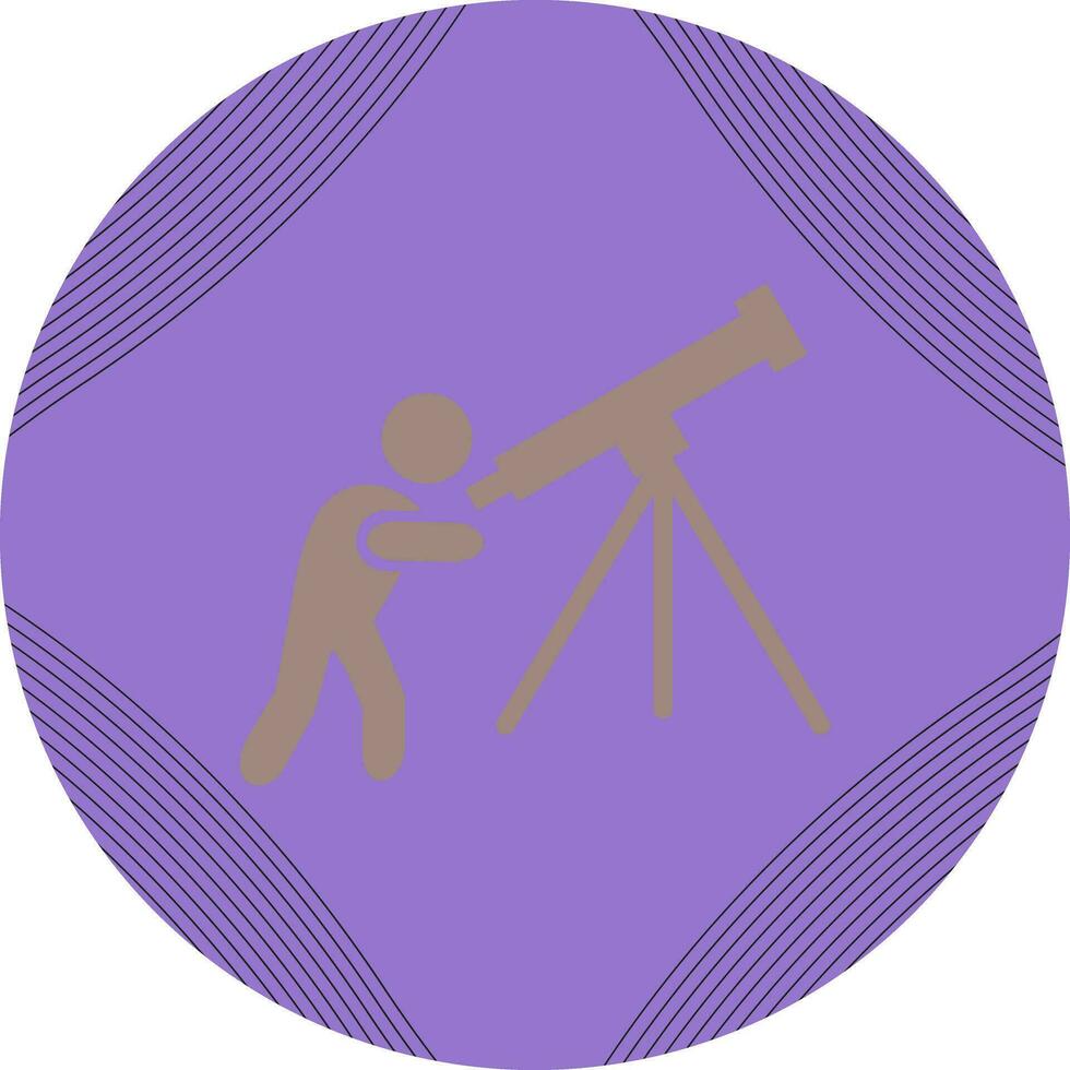 Adjusting Telescope Vector Icon