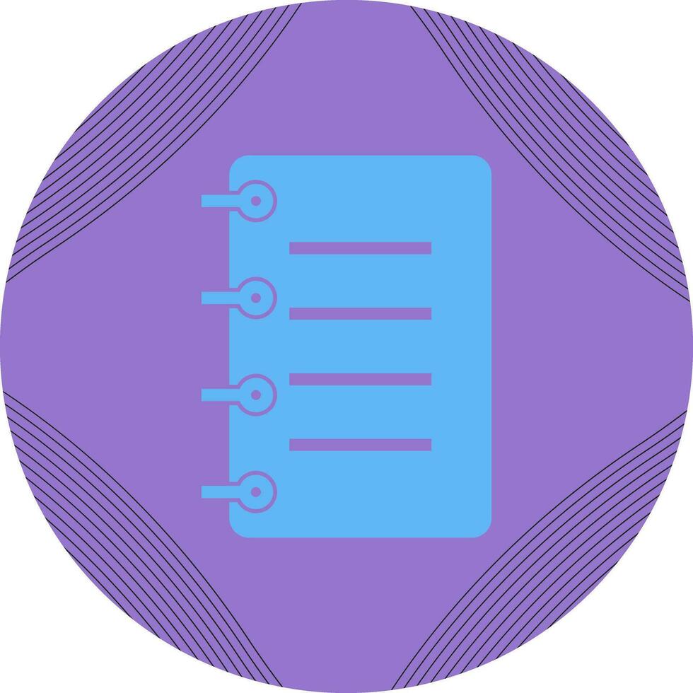 Diary Vector Icon