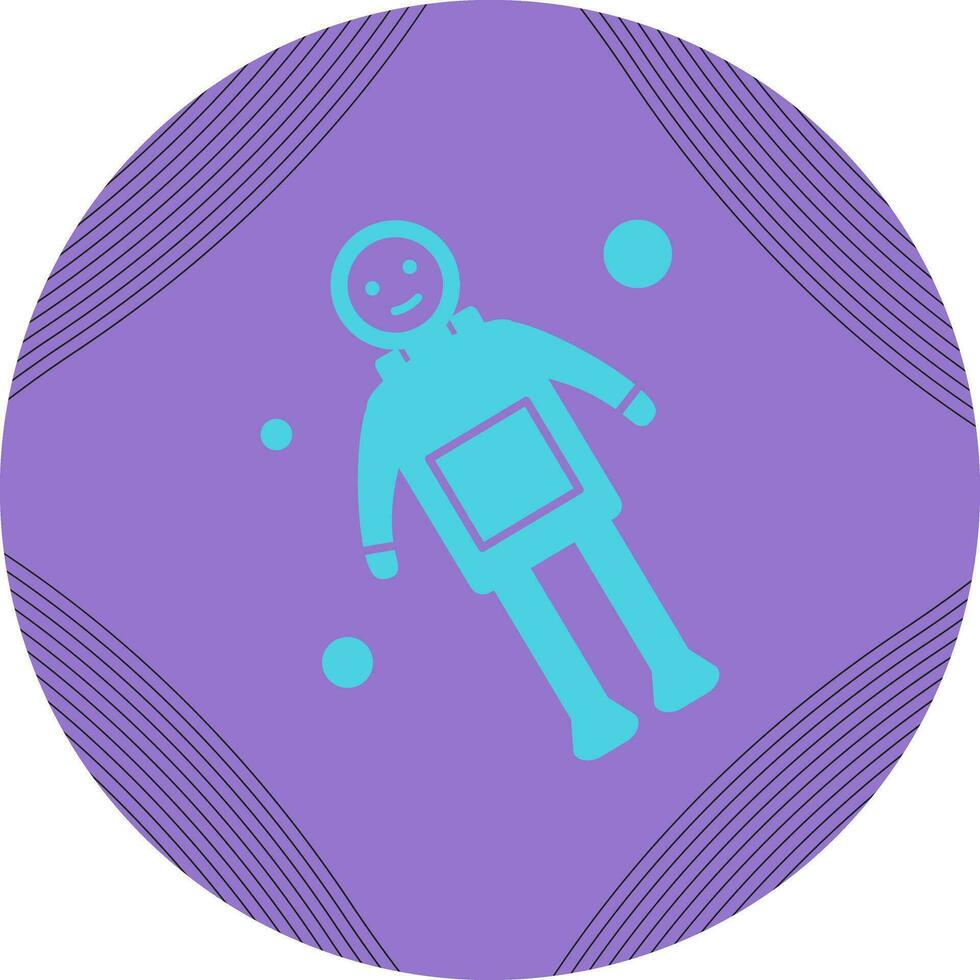 Space Man Vector Icon