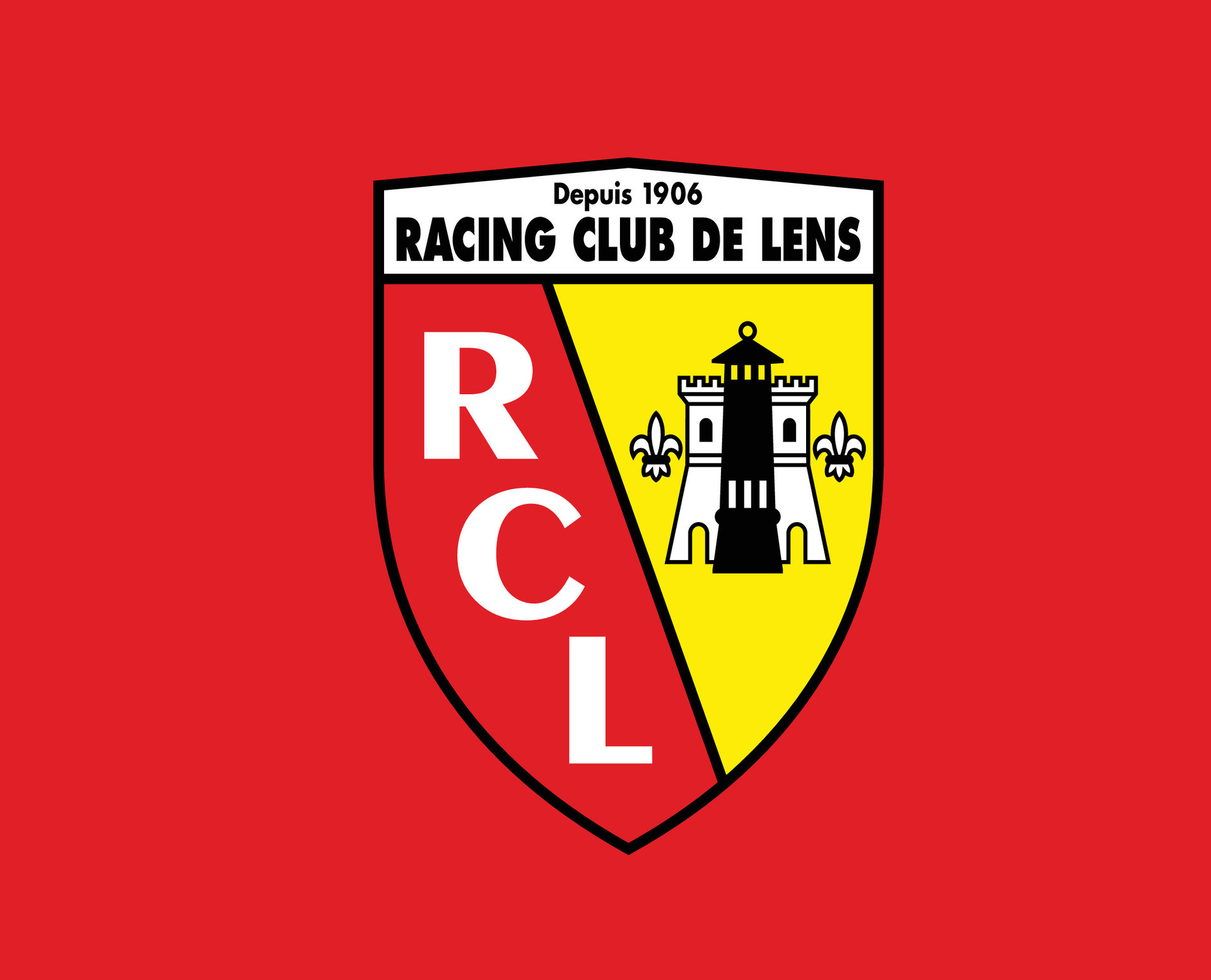 Racing Club Lens Logo editorial photography. Illustration of soccer -  160664542