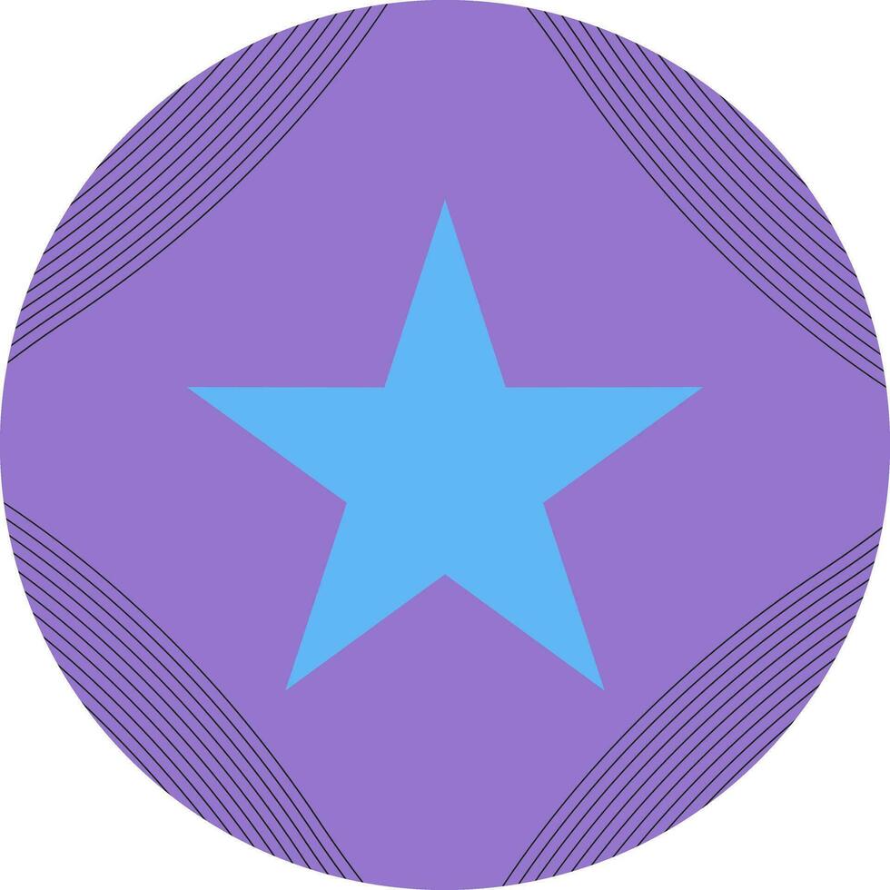 icono de vector de estrella