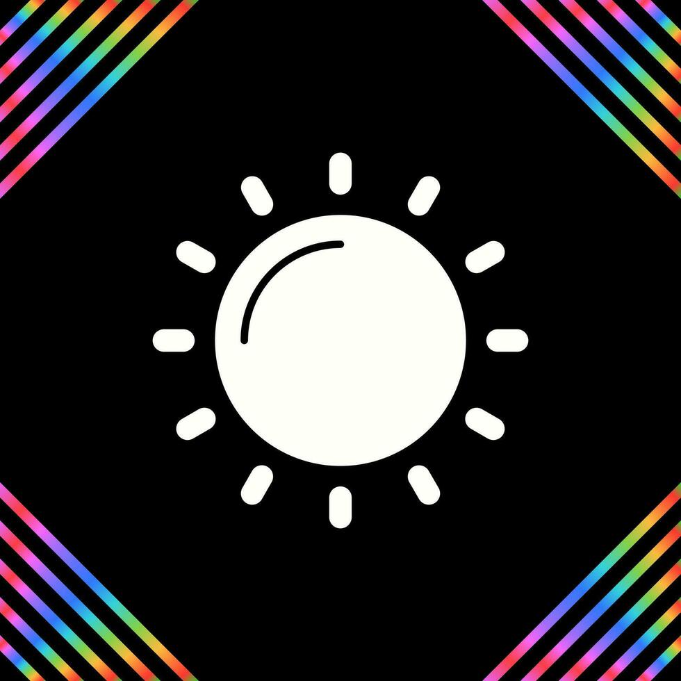 Sun Vector Icon