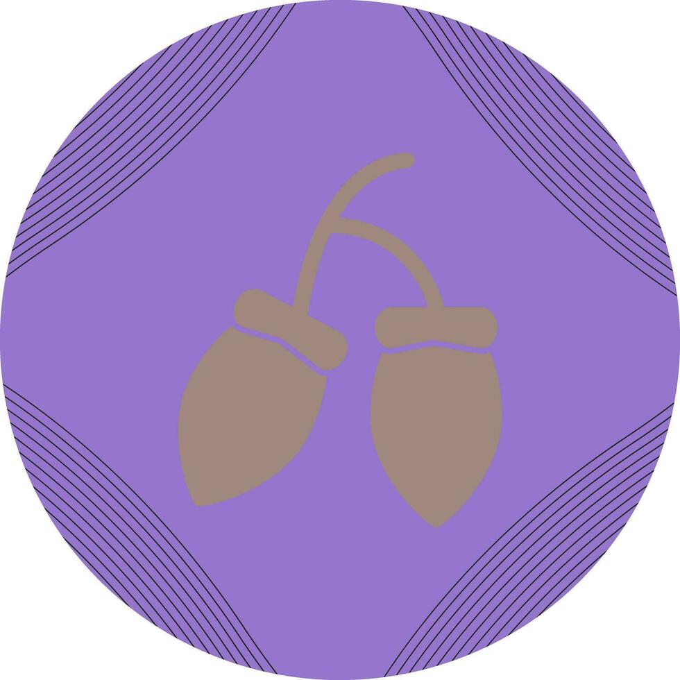 Acorns Vector Icon
