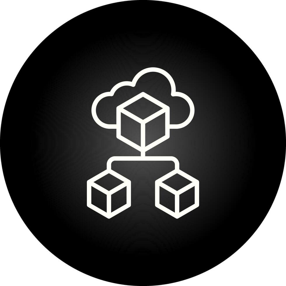 Cloud Infrastructure Vector Icon