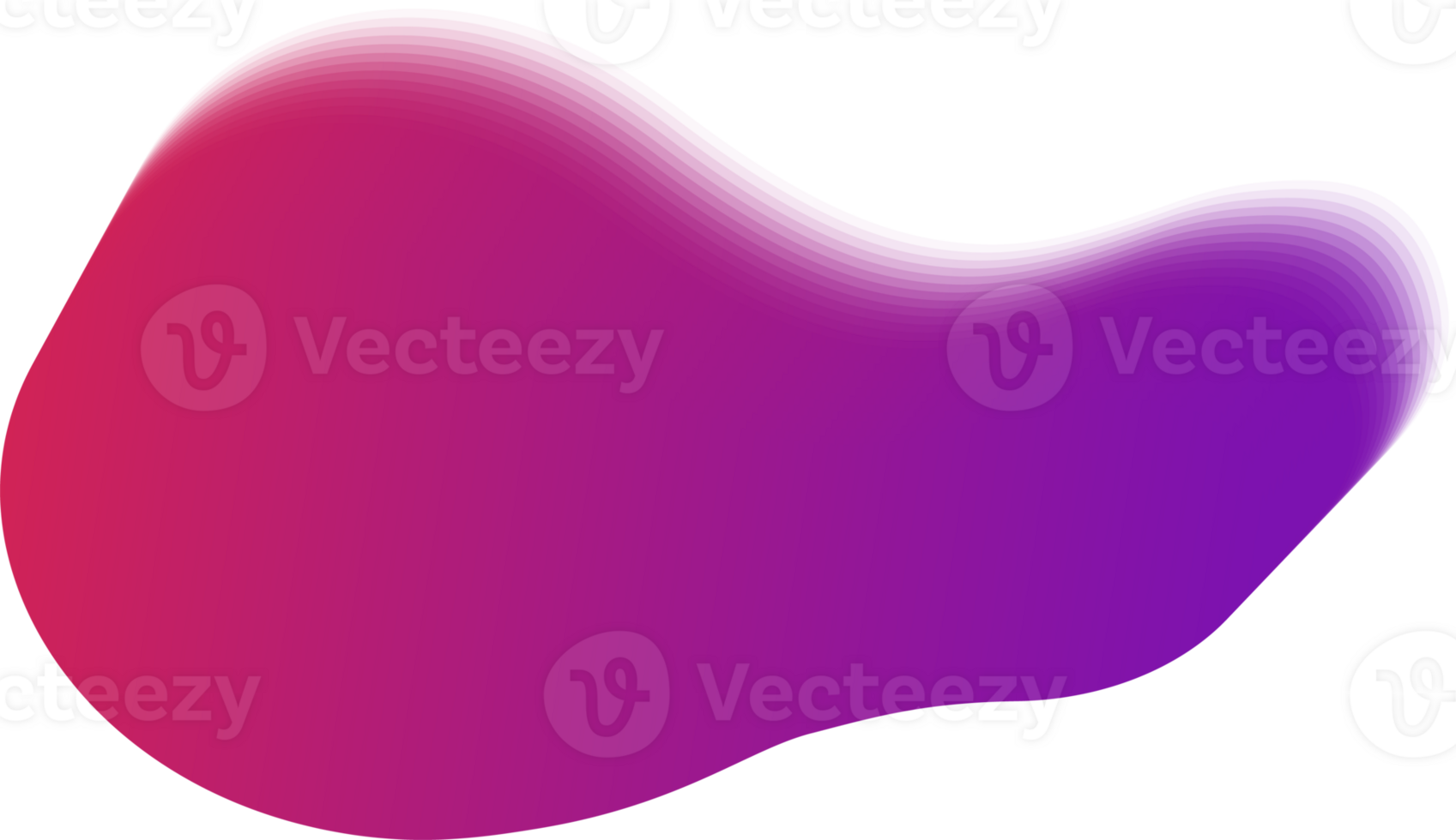 Blurred gradient shape. Abstract fluid neon background. Liquid holographic iridescent blob. Geometric trendy y2k element png