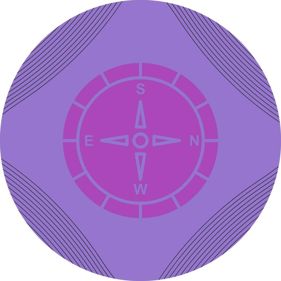 Compass Vector Icon