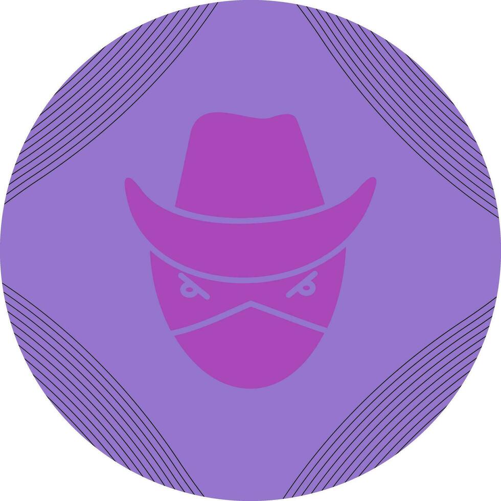 Bandit Vector Icon