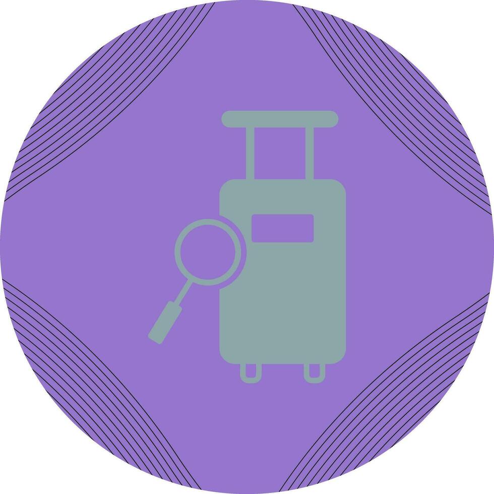 Find Luggage Vector Icon