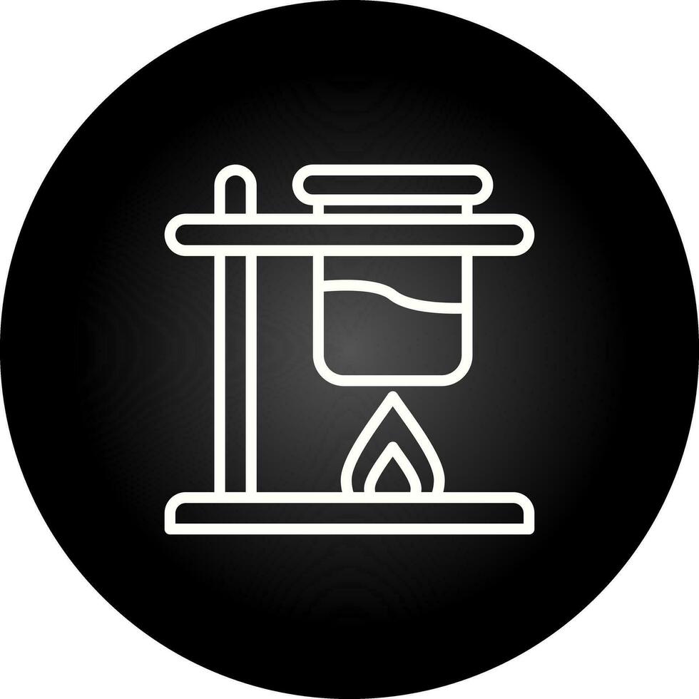 Bunsen Burner Vector Icon