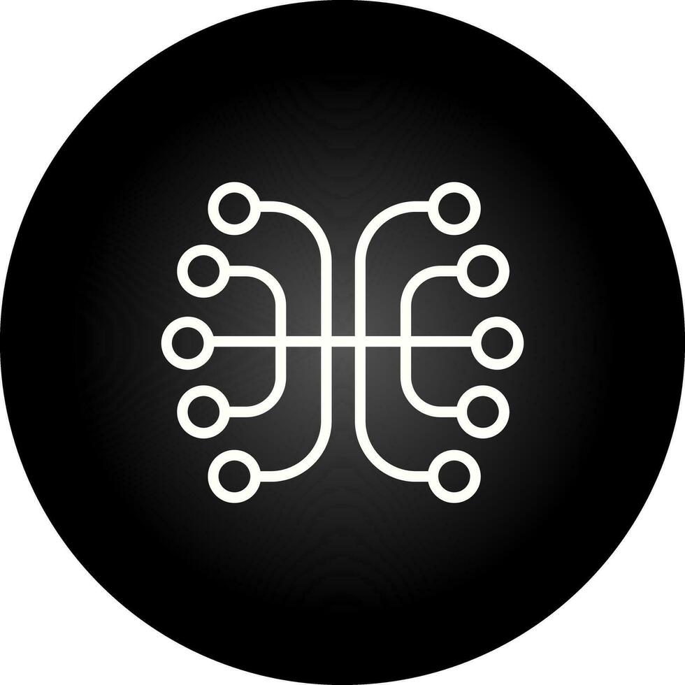 Neural Networks Vector Icon