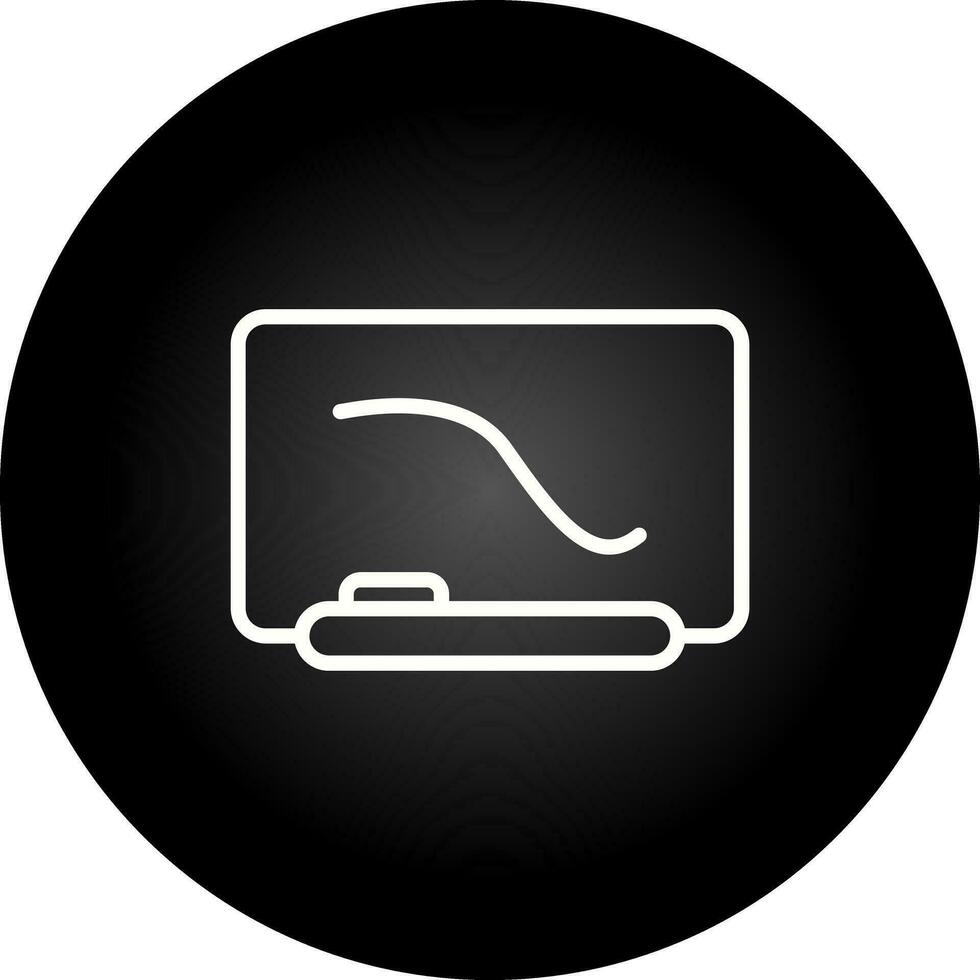 Interactive Whiteboard Vector Icon