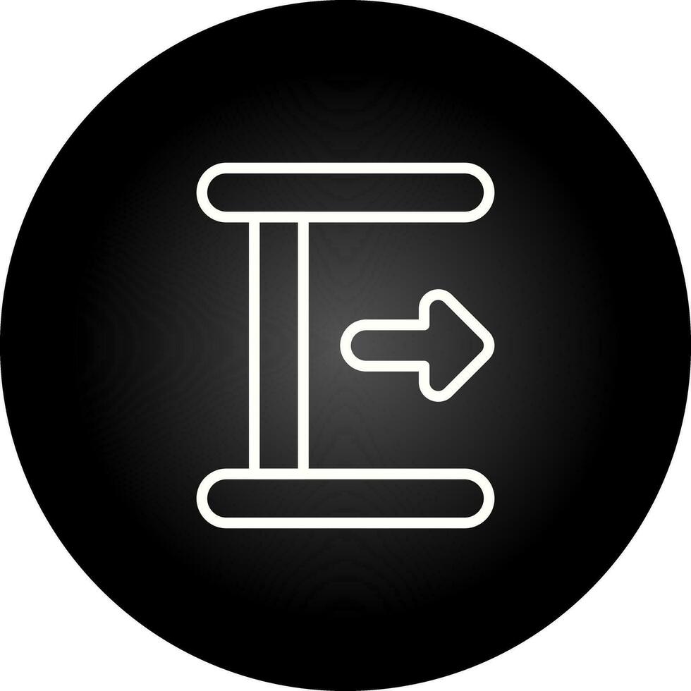 Slide Rule Vector Icon