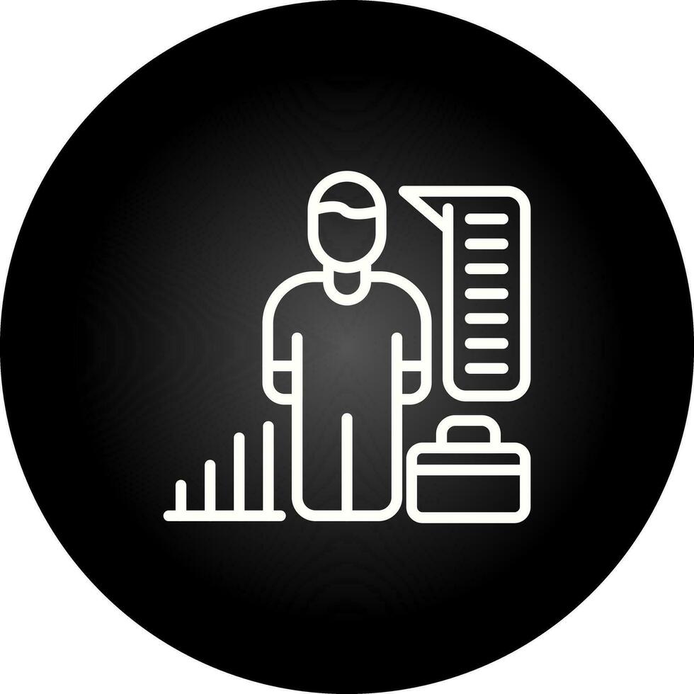 HR Analytics Vector Icon