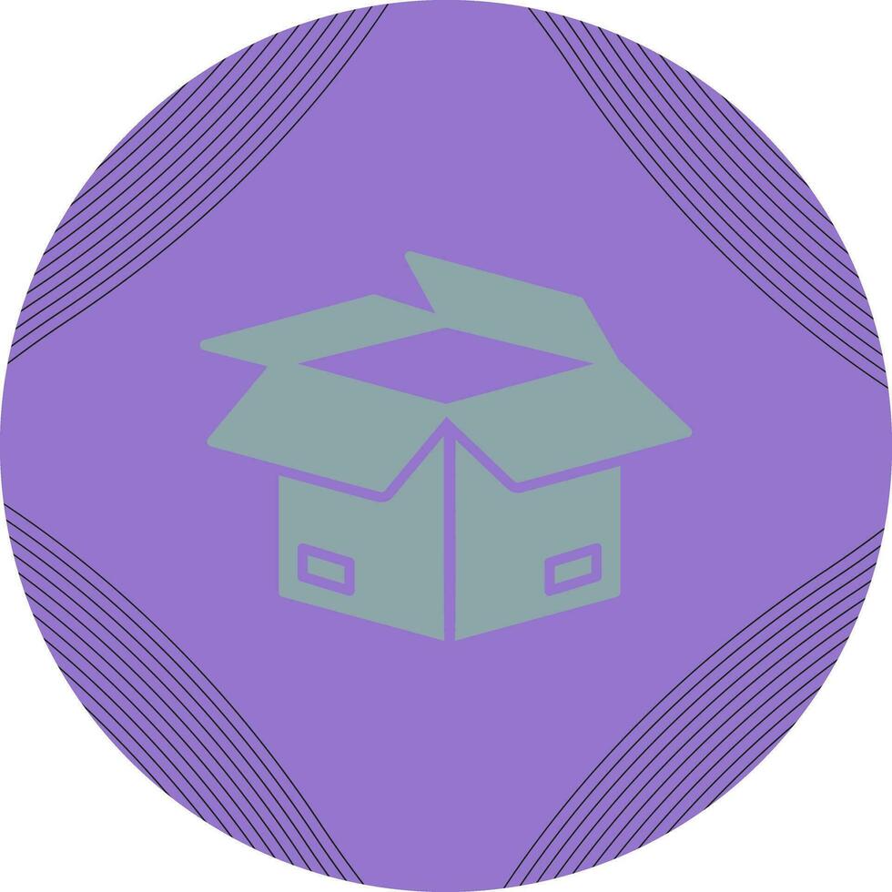 Open Box Vector Icon