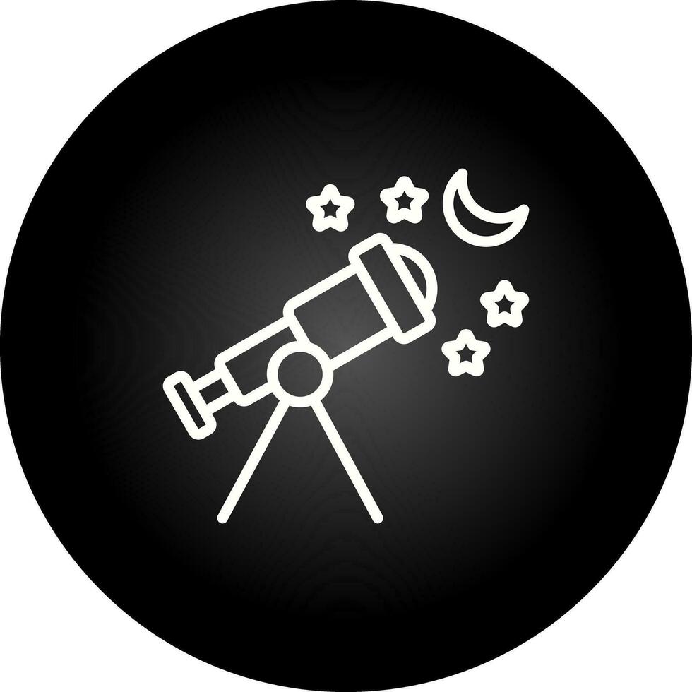 icono de vector de astronomía