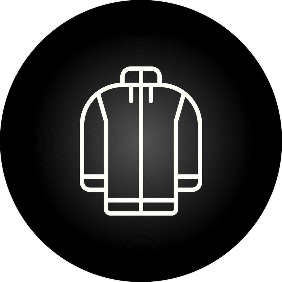 Fleece jacket Vector Icon