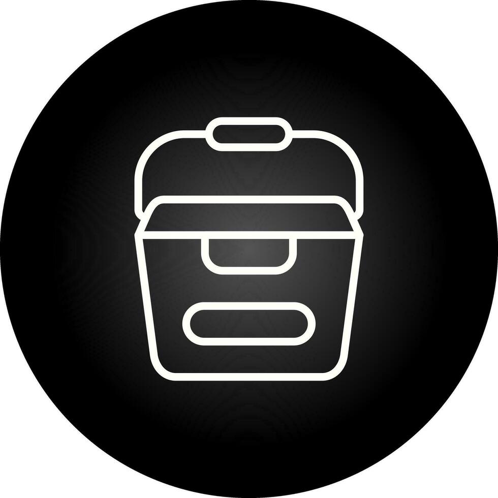 Portable water container Vector Icon