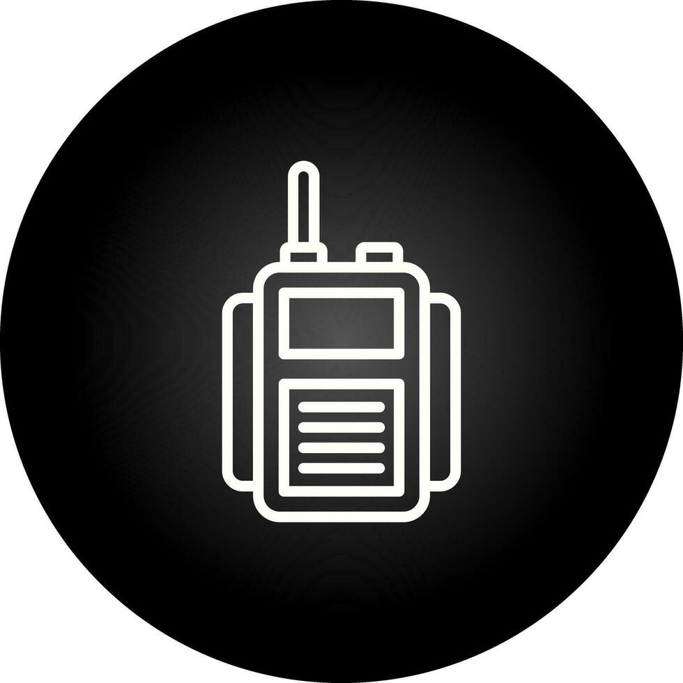 Hand-crank radio Vector Icon