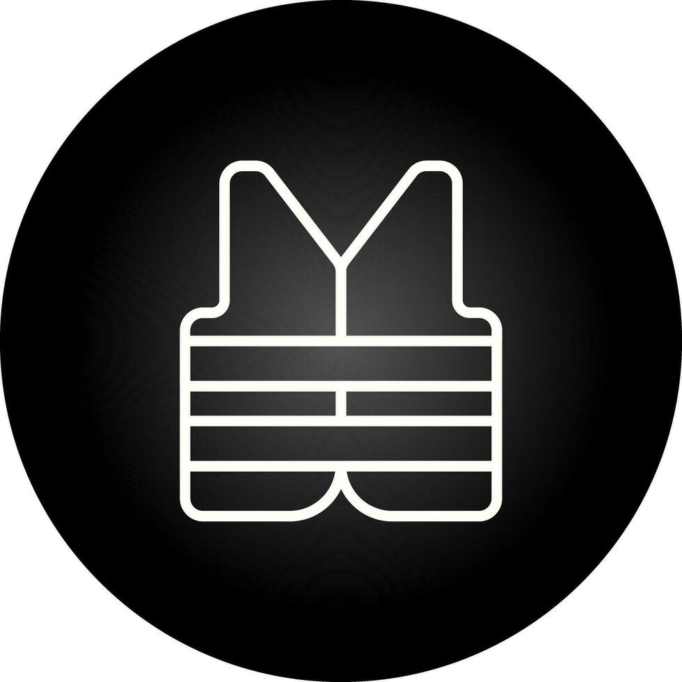 Safety vest Vector Icon
