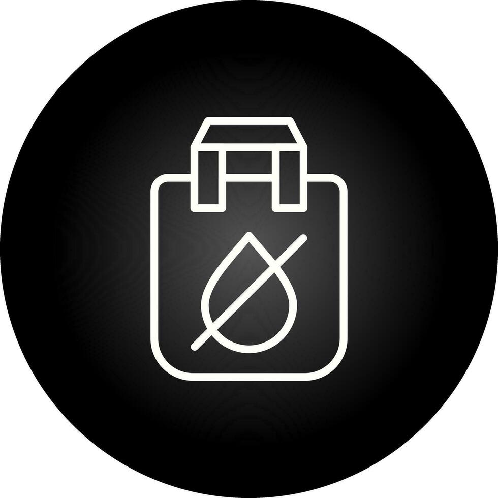 Waterproof bag Vector Icon