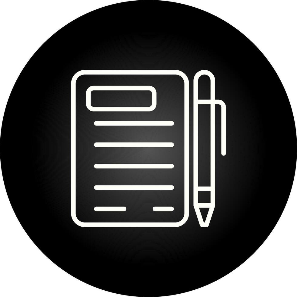 Contact Form Vector Icon