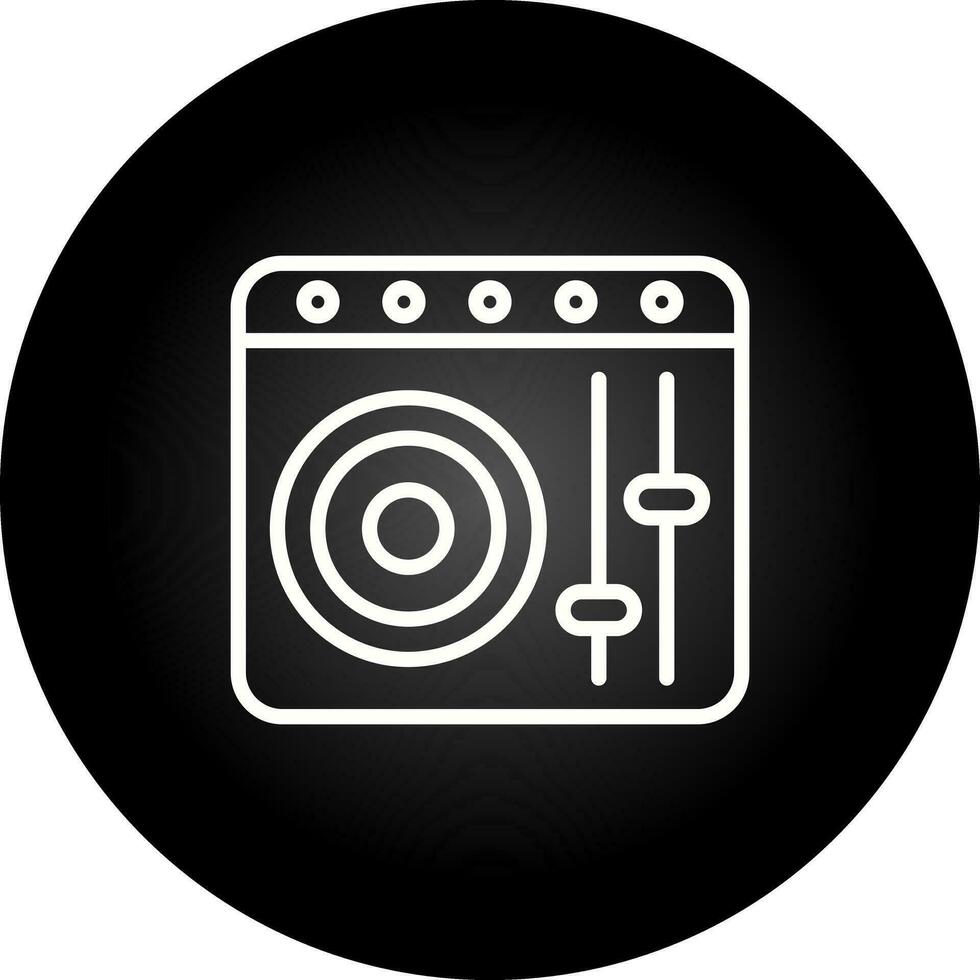 DJ Controller Vector Icon