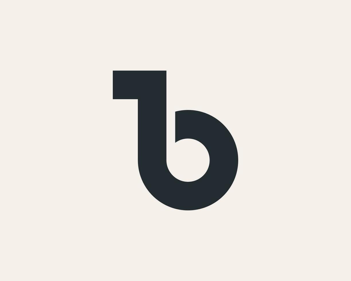 Creative Alphabet 'TB' Logo Design Template for Your Business. vector