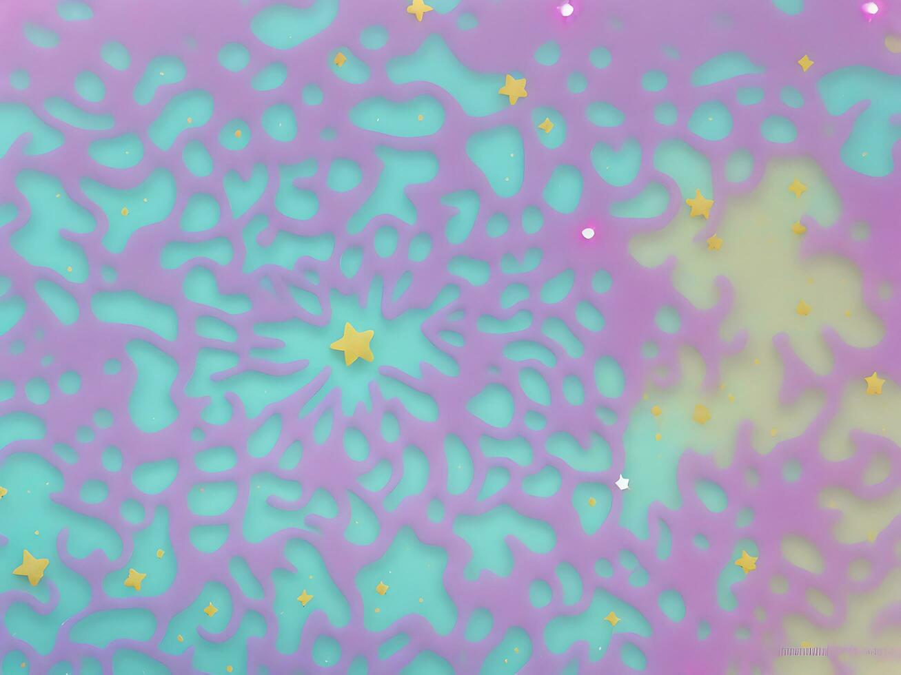 color glitter sparkle background, celebrate happy birthday party glittery mermaid invite, texture or girly unicorn pony sequin pattern, ai generated photo