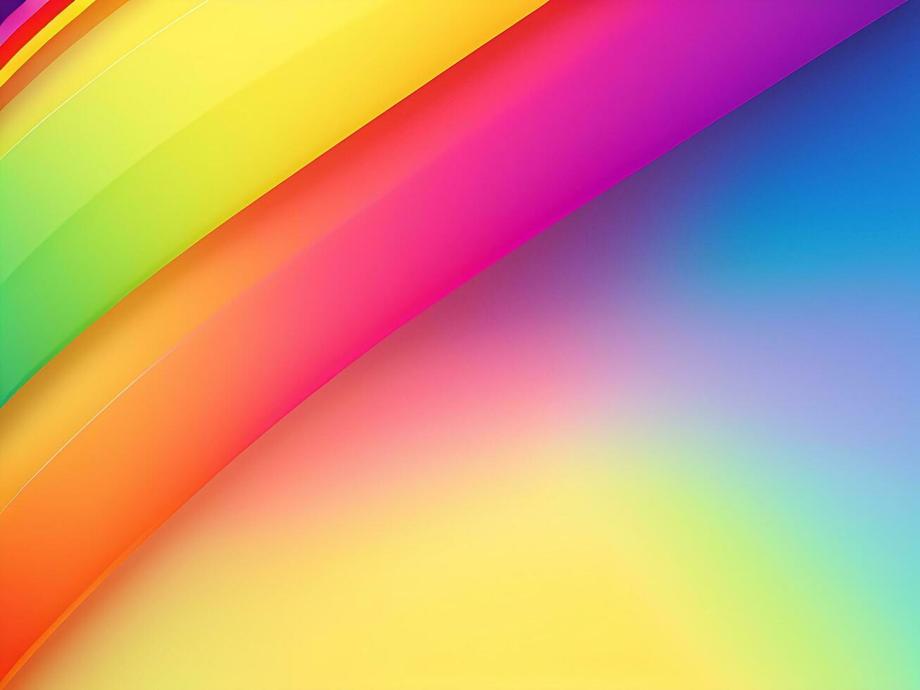 Colorful rainbow gradient background, ai generated photo